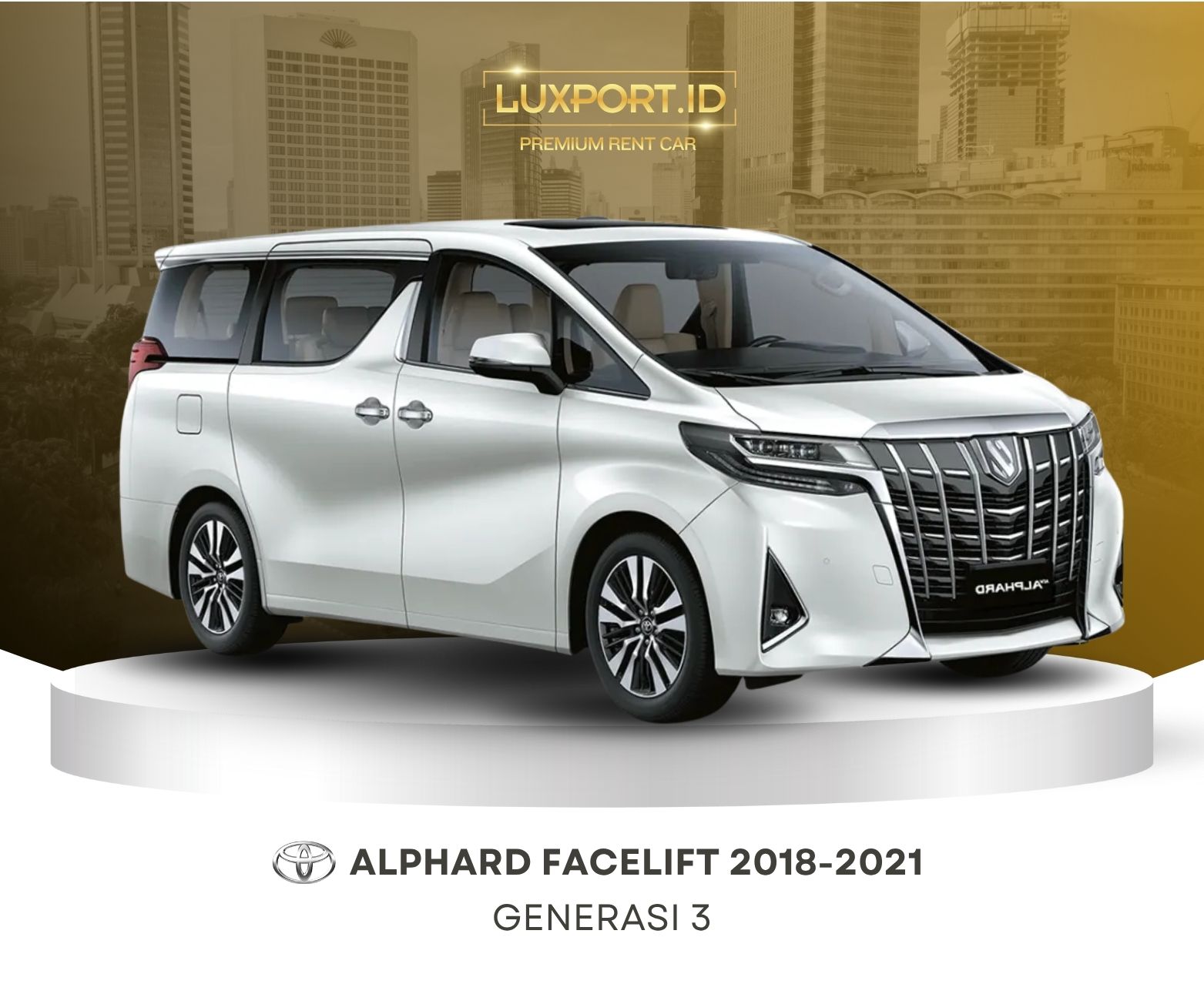 Alphard Facelift 2018 - 2021 Gen 3